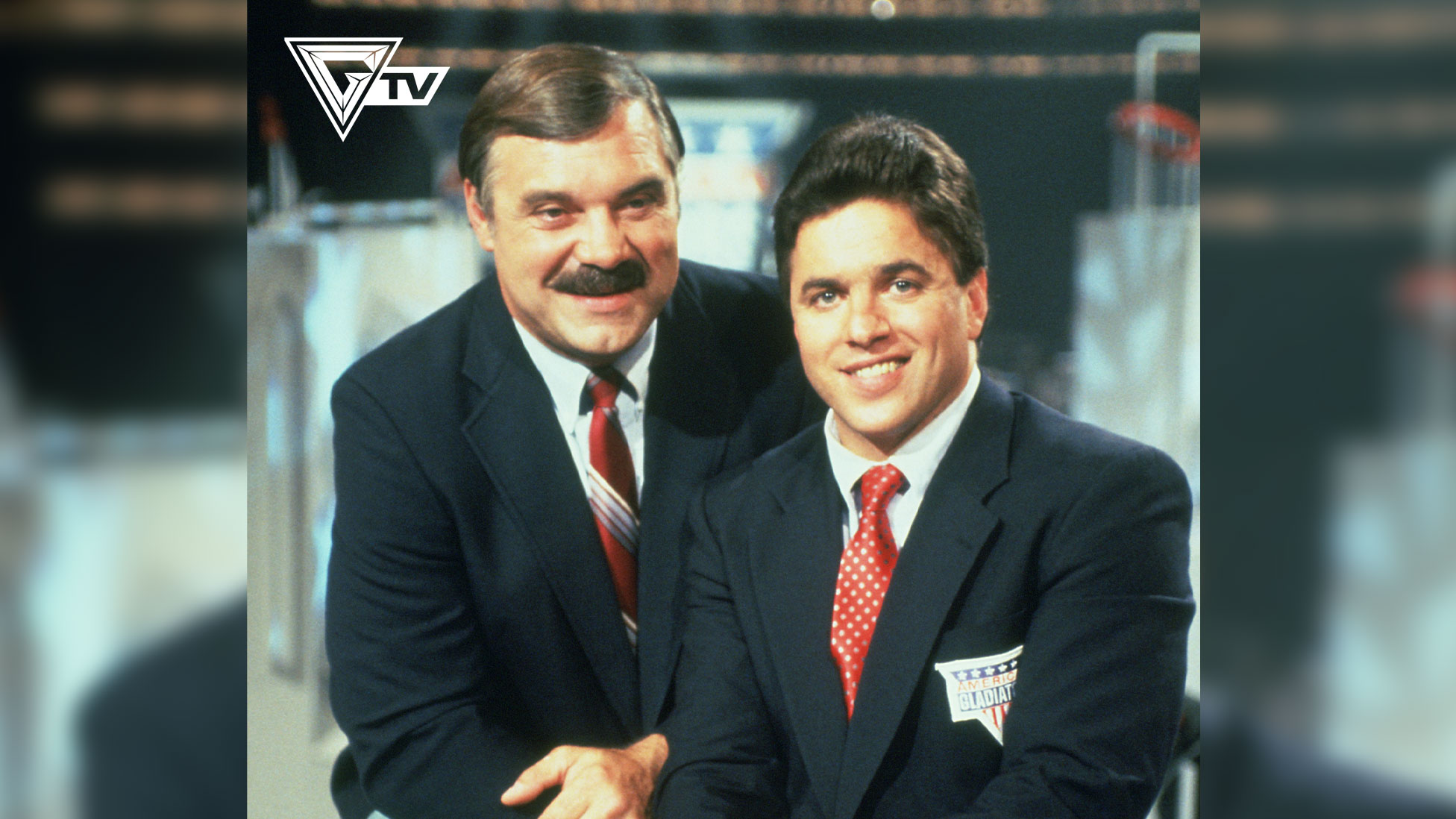Mike Adamle and Larry Csonka