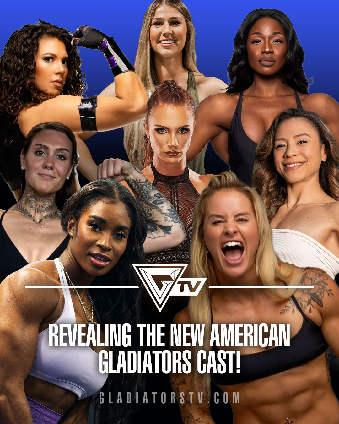 The new female American Gladiators.